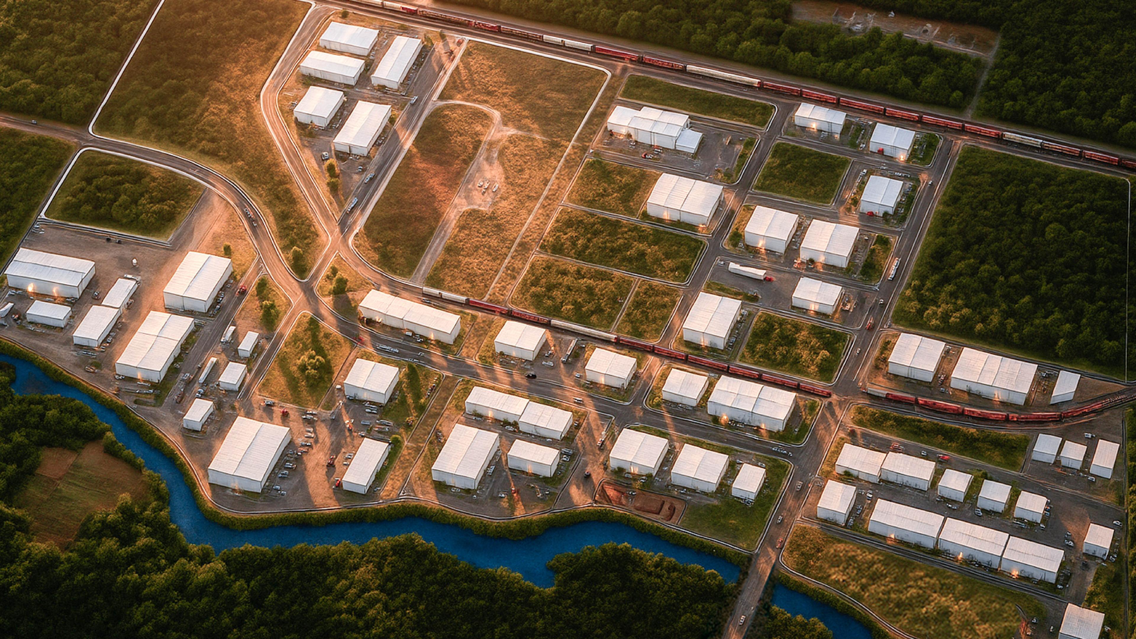 Global Park, render representativo.
